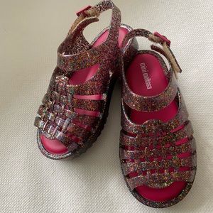 Mini Melissa Francés glitter - SIZE TODDLER 9